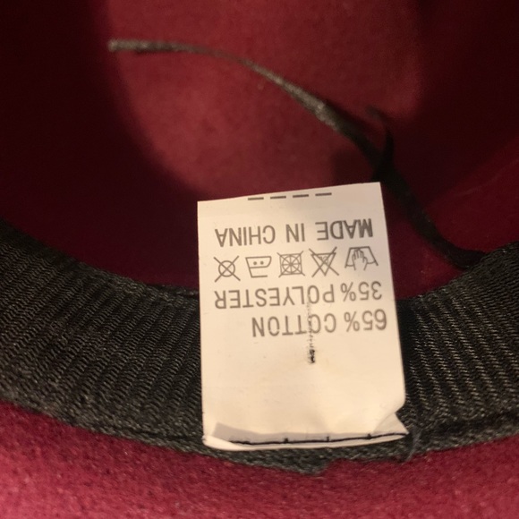 Maroon Hat - Picture 2 of 4